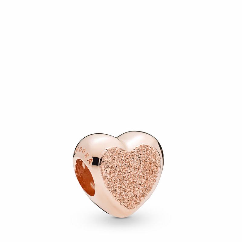 Pandora Rose™ Matte Brilliance Heart Charm - Pandora Rose - Canada | ZO7318CA